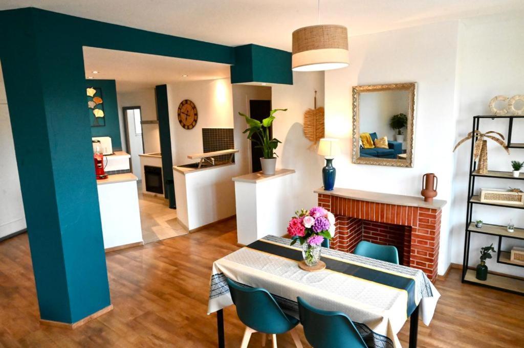 Grand Appartement Cosy-Hyper Centre-Place Verdun Tarbes Exteriör bild
