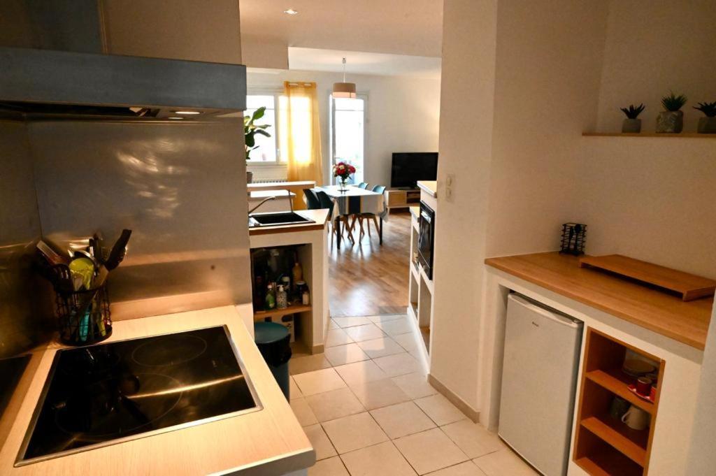 Grand Appartement Cosy-Hyper Centre-Place Verdun Tarbes Exteriör bild